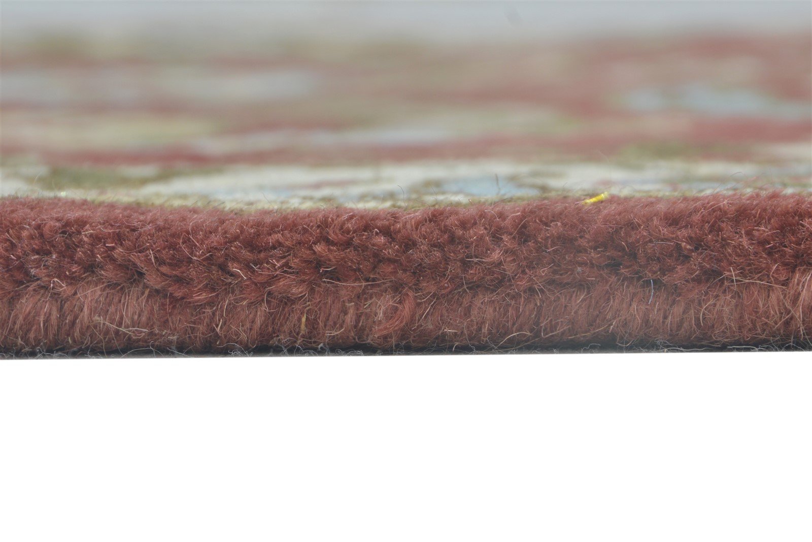 Hand Tufted Red Wool Rug 2' X 8' Persian Kashan Oriental Small Runner 7864850874517