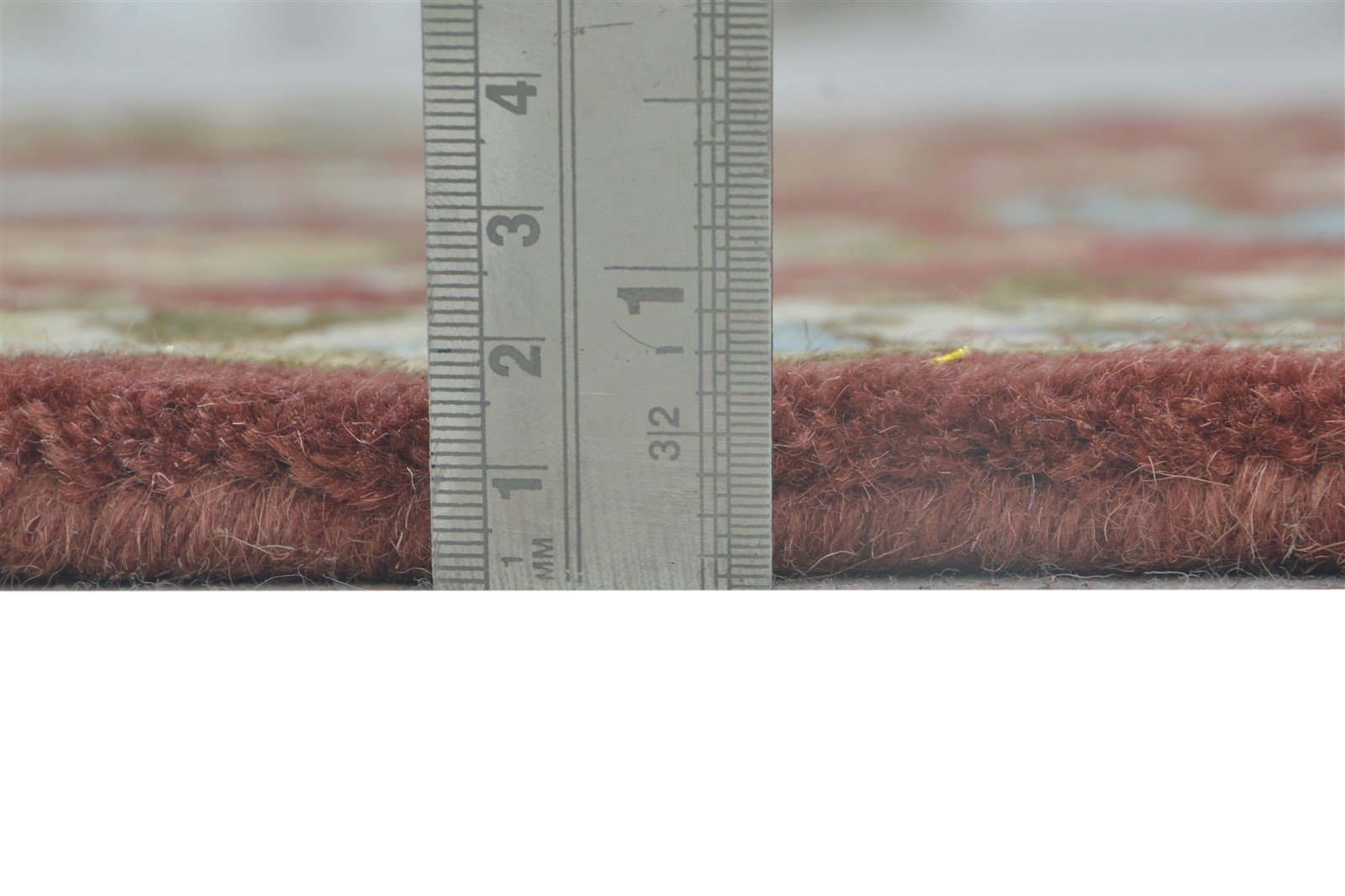 Hand Tufted Red Wool Rug 2' X 8' Persian Kashan Oriental Small Runner 7864850874517