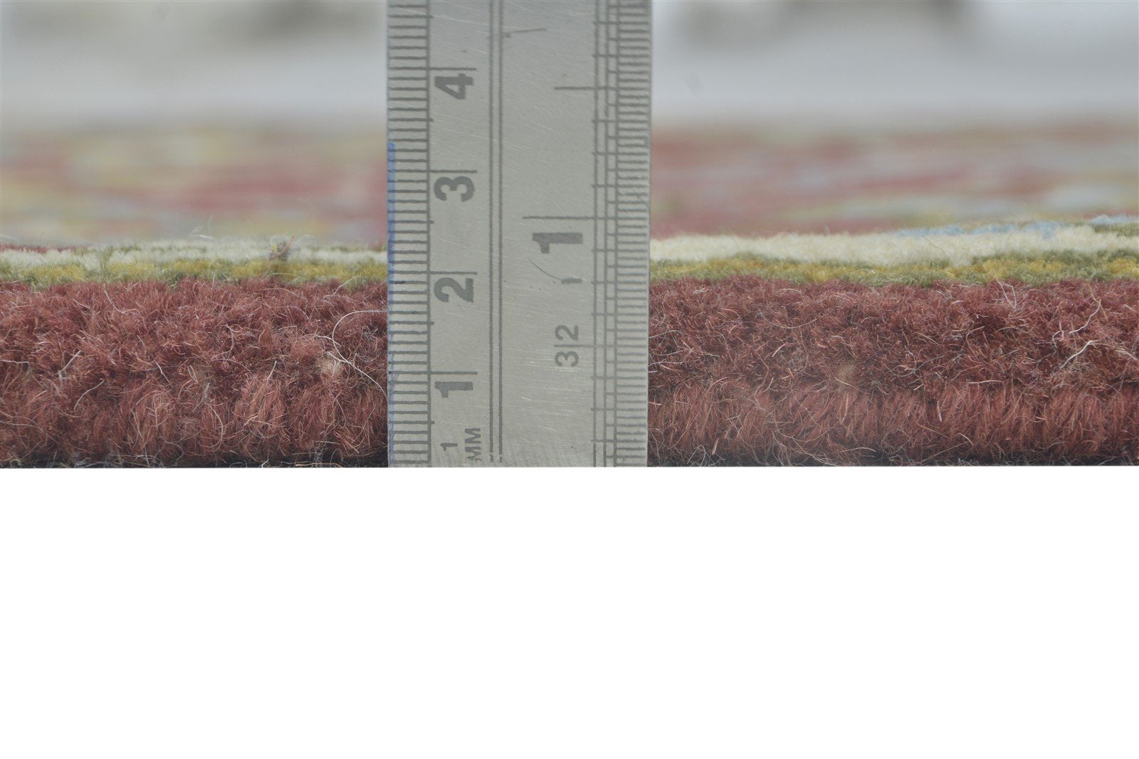 Hand Tufted Red Wool Rug 2' X 8' Persien Kashan Oriental Small Runner 7864856838293