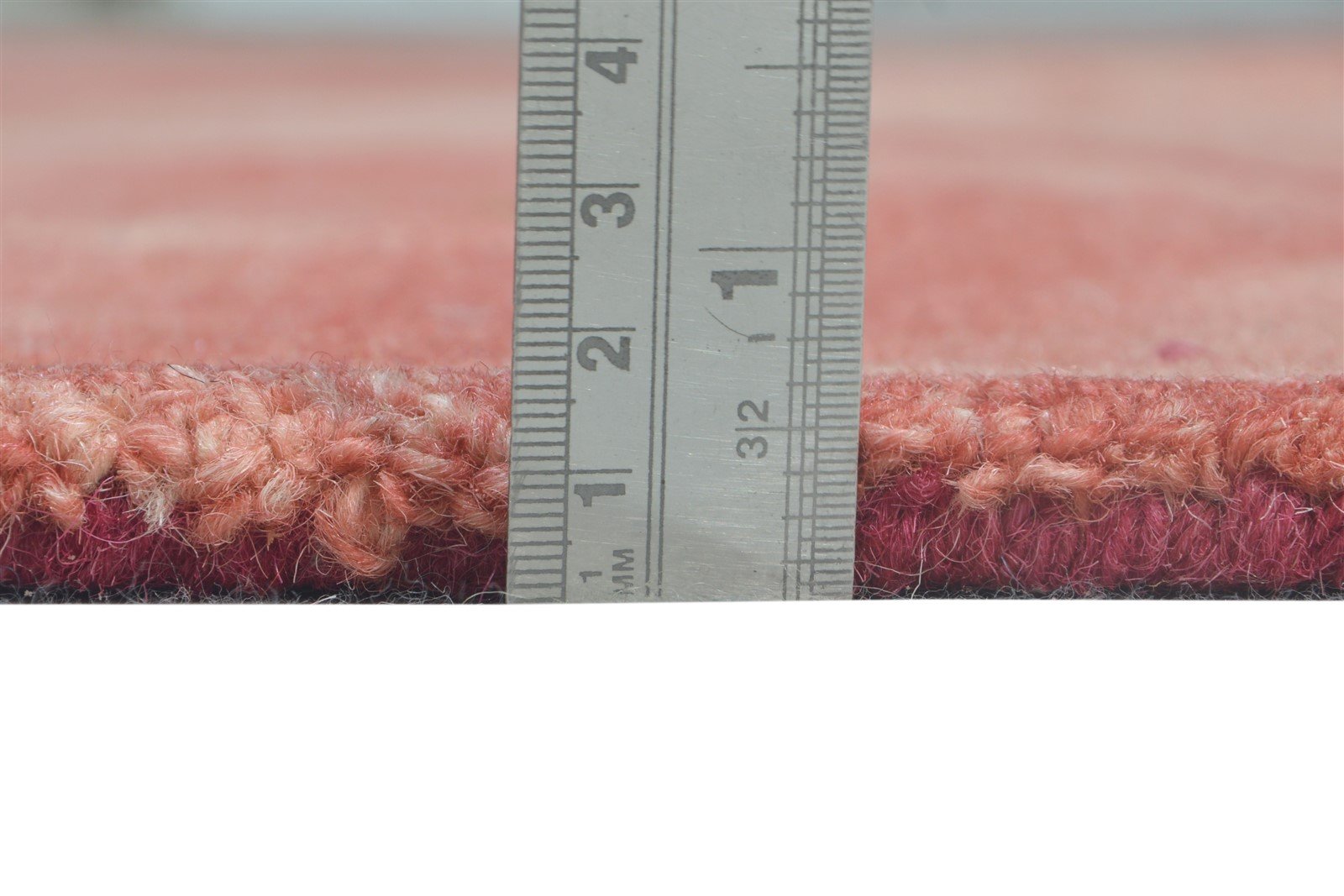 Hand Tufted Red Wool Rug 5' X 8' Modern Shibori Tie Dye Room Size Carpet 7865255919765