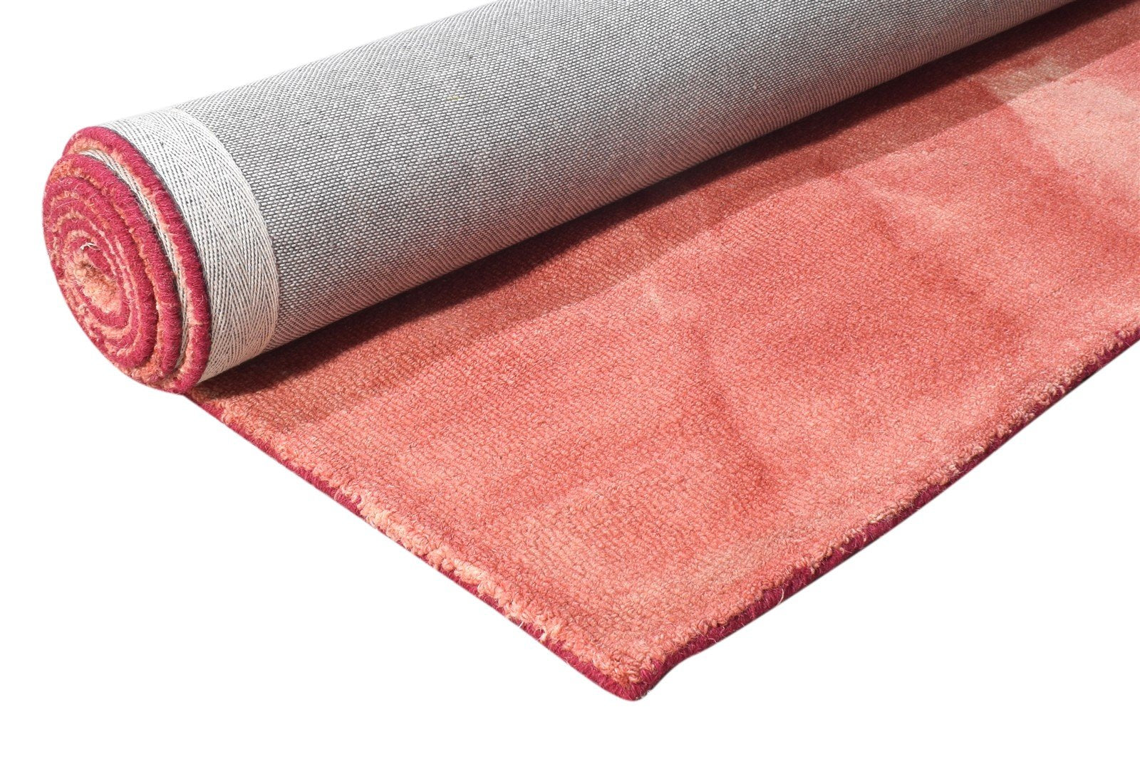 Hand Tufted Red Wool Rug 5' X 8' Modern Shibori Tie Dye Room Size Carpet 7865255919765