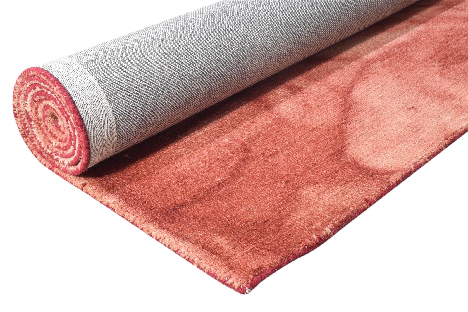 Brenna Hand Tufted Red Wool Rug 5' X 8' Modern Shibori Tie Dye 7865172164757
