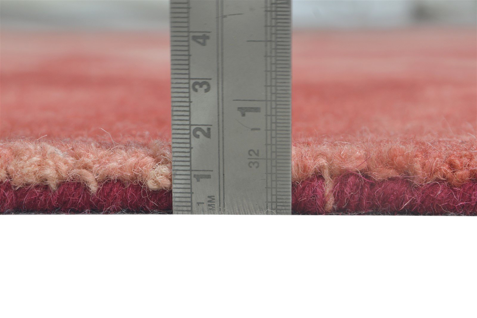 Hand Tufted Red Wool Rug 5' X 8' Modern Shibori Tie Dye Room Size Carpet 7865172394133