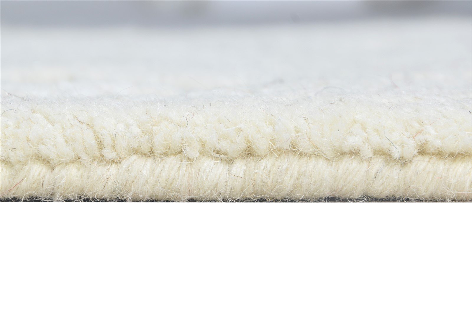 Hand Tufted White Wool Rug 2' X 3' Modern French Modern Small Carpet 7864994529429