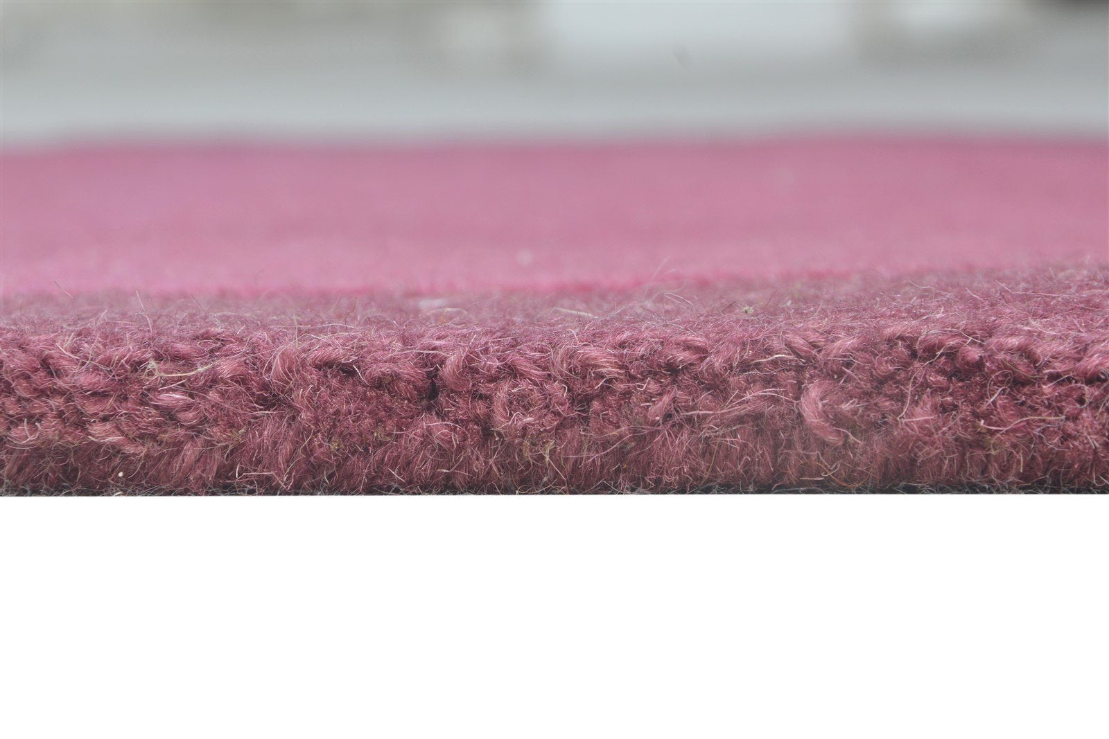 Hand Tufted Wine Wool Rug 2' X 3' Modern Scandinavian Bordered Small Carpet 7865080447125
