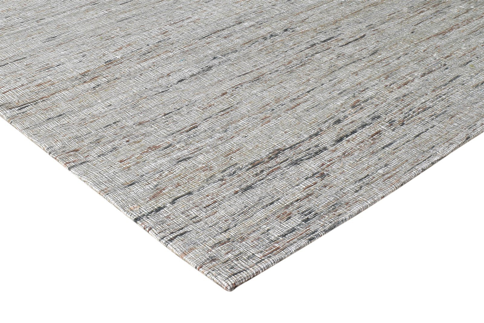 Hand Woven Beige Silk Rug 5' X 8' Modern Scandinavian Solid Room Size Carpet 7864664162453