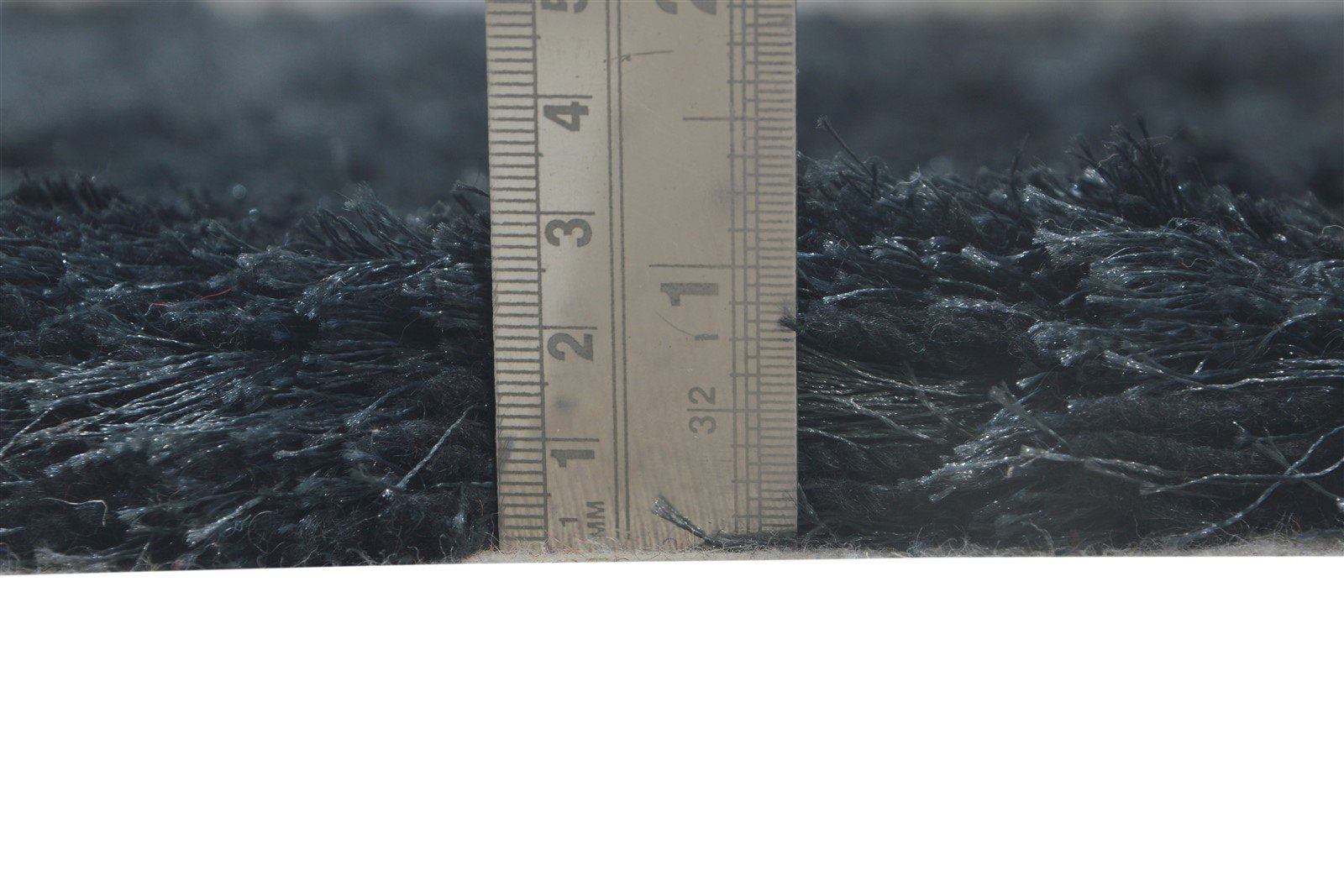 Hand Woven Black Polyester Rug 8' X 10' Modern Scandinavian Solid Large Carpet 7865105875093