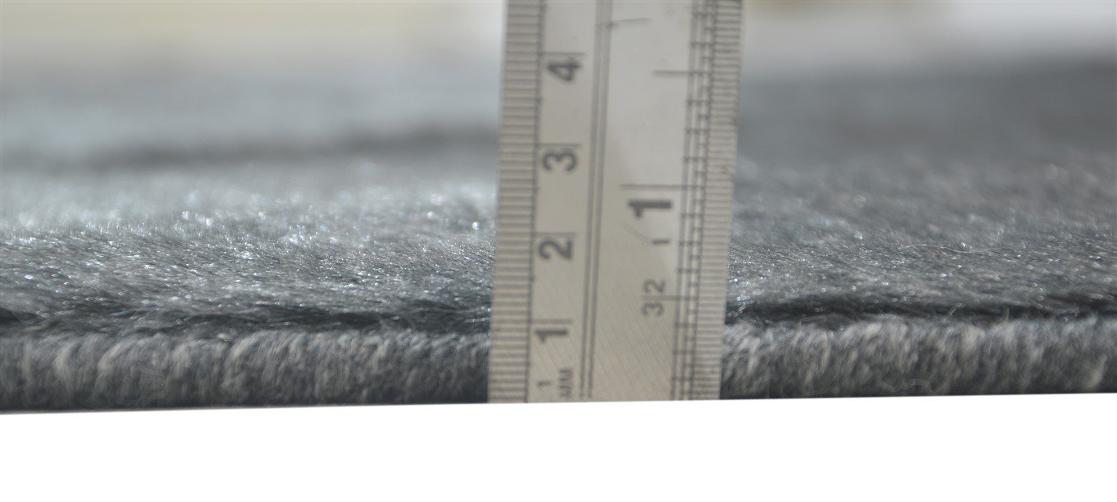 Hand Woven Black Polypropylene Rug 5X8 Modern Scandinavian Solid Room Size 7860679573653