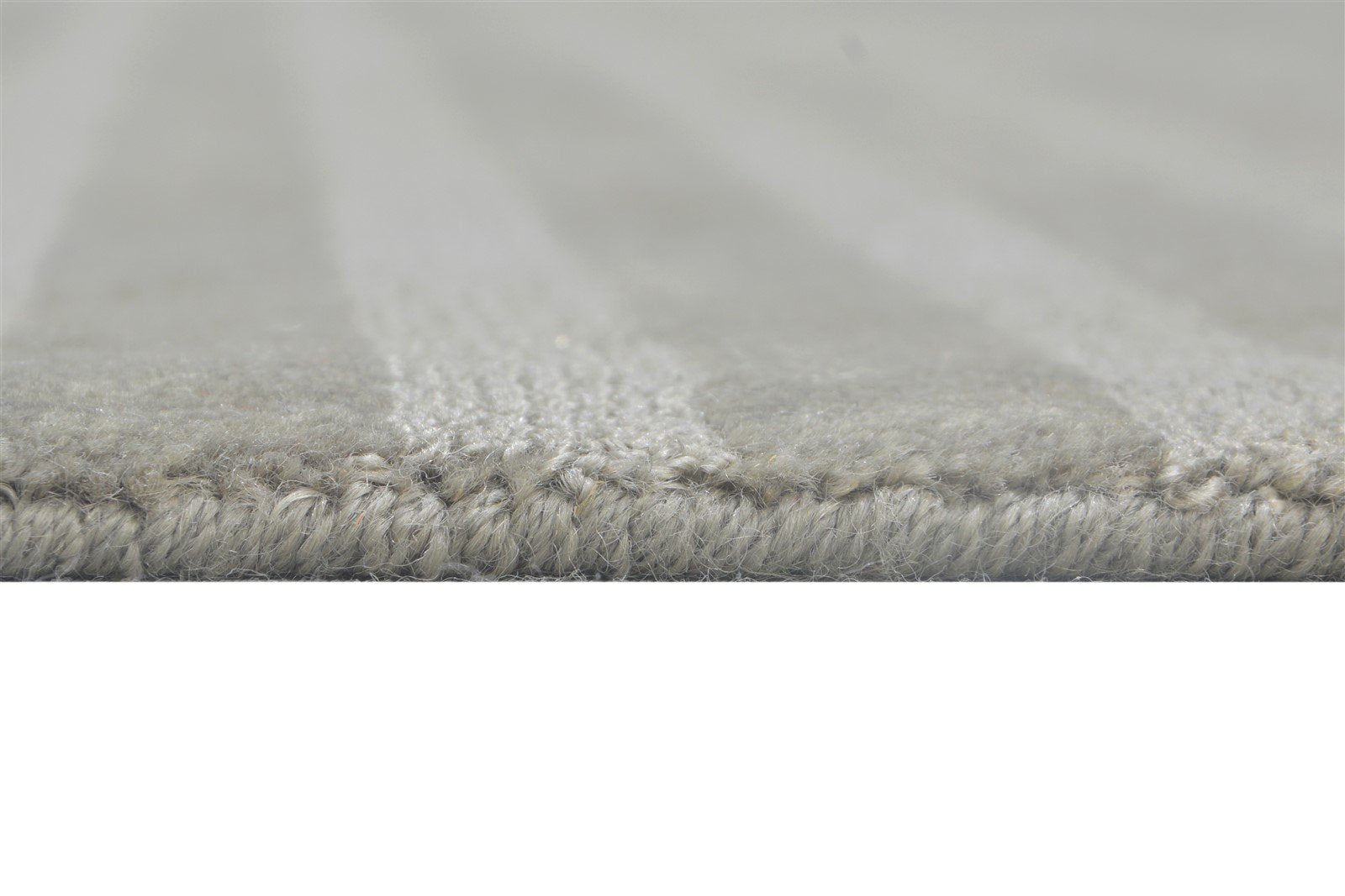 Hand Woven Dark Grey Wool Rug 6X9 Modern Scandinavian Striped Room Size Carpet 7864180506773