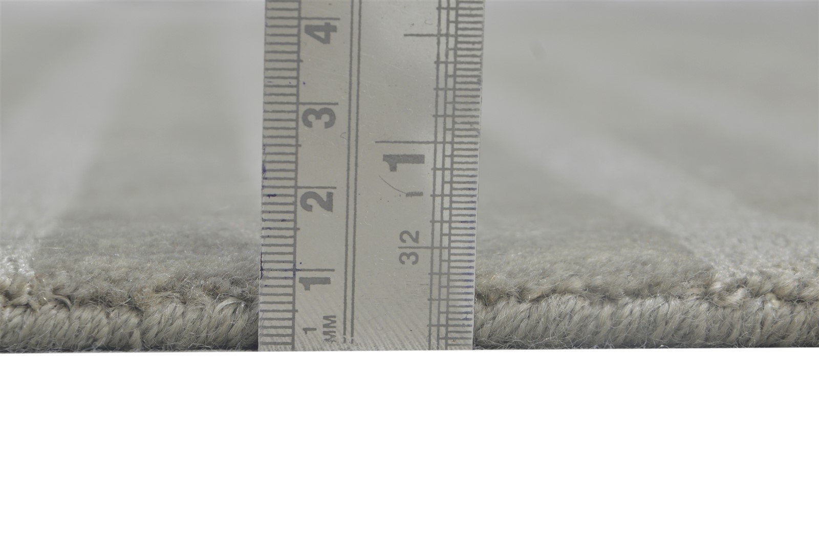 Hand Woven Dark Grey Wool Rug 6X9 Modern Scandinavian Striped Room Size Carpet 7864180506773