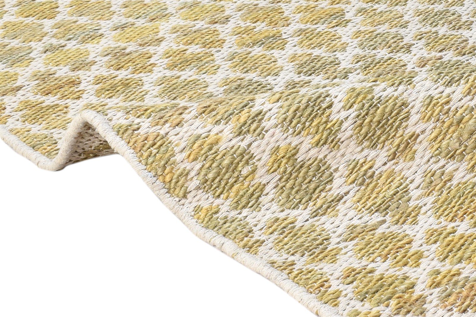Hand Woven Gold Jute Rug 5' X 8' Modern Moroccan Trellis Room Size Carpet 7865005310101