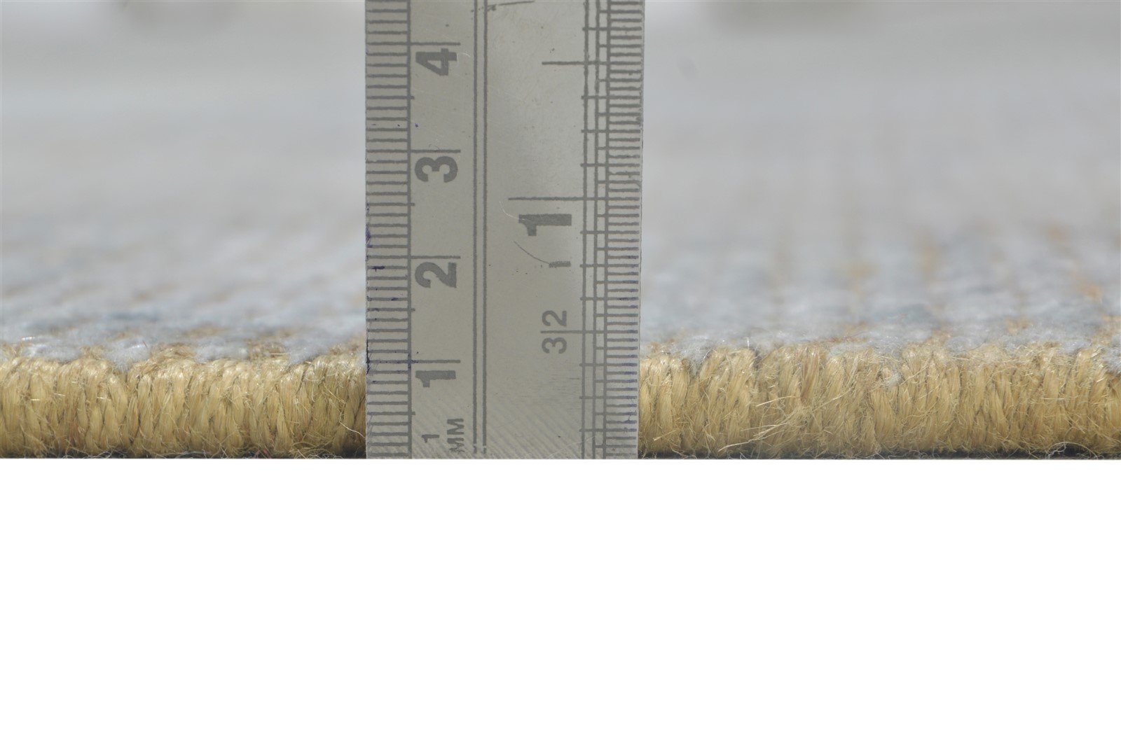 Hand Woven Grey Jute / Silk Rug 8' X 10' Modern Scandinavian Solid Large Carpet 7864181227669