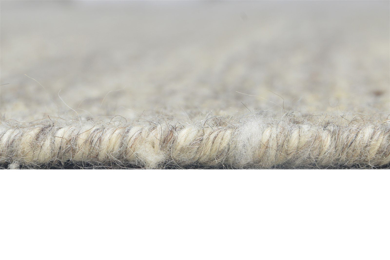 Hand Woven Grey Wool Rug 5' X 7' Modern Scandinavian Striped Room Size Carpet 7864793071765
