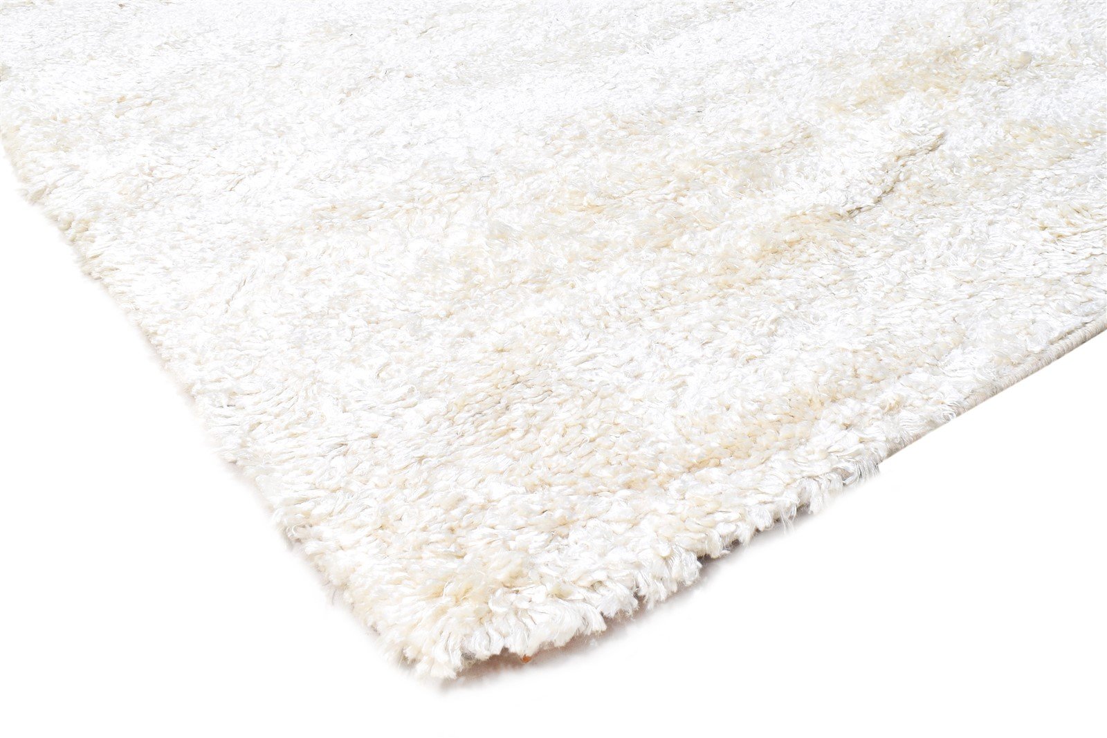 Hand Woven Ivory Polyester Rug 9' X 12' Modern American Abstract Large Carpet 7865106792597