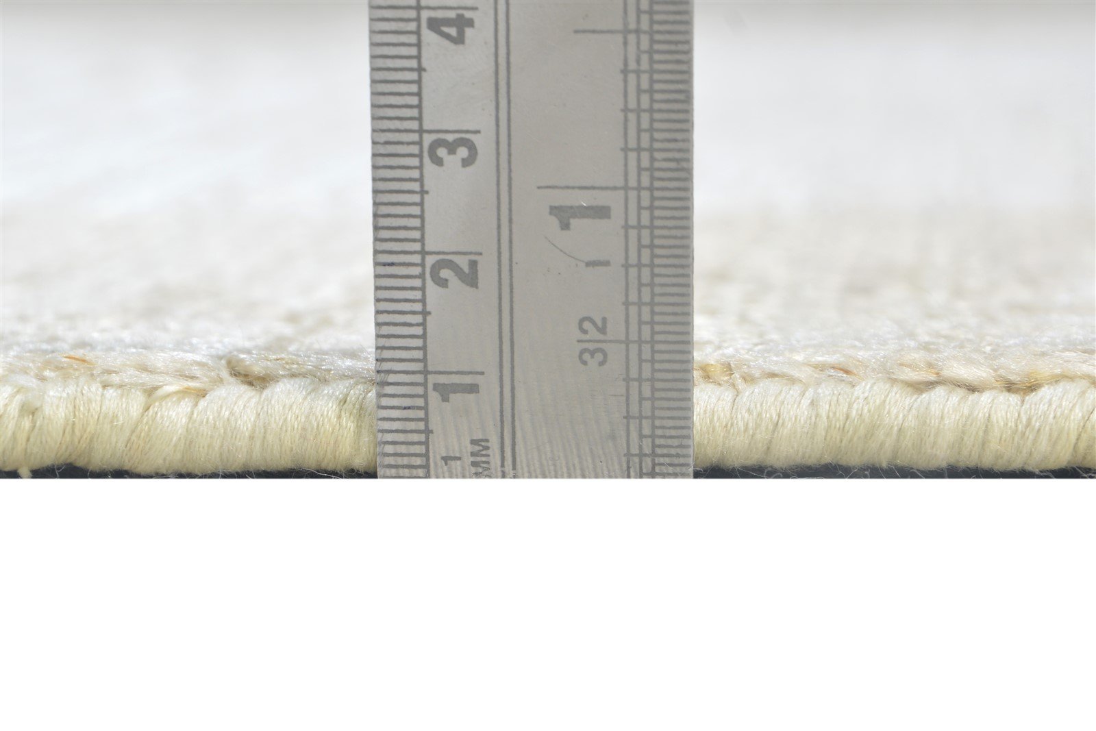 Hynda Handloom Beige Silk Rug 5' X 8' Modern Scandinavian Bordered 7864448516245