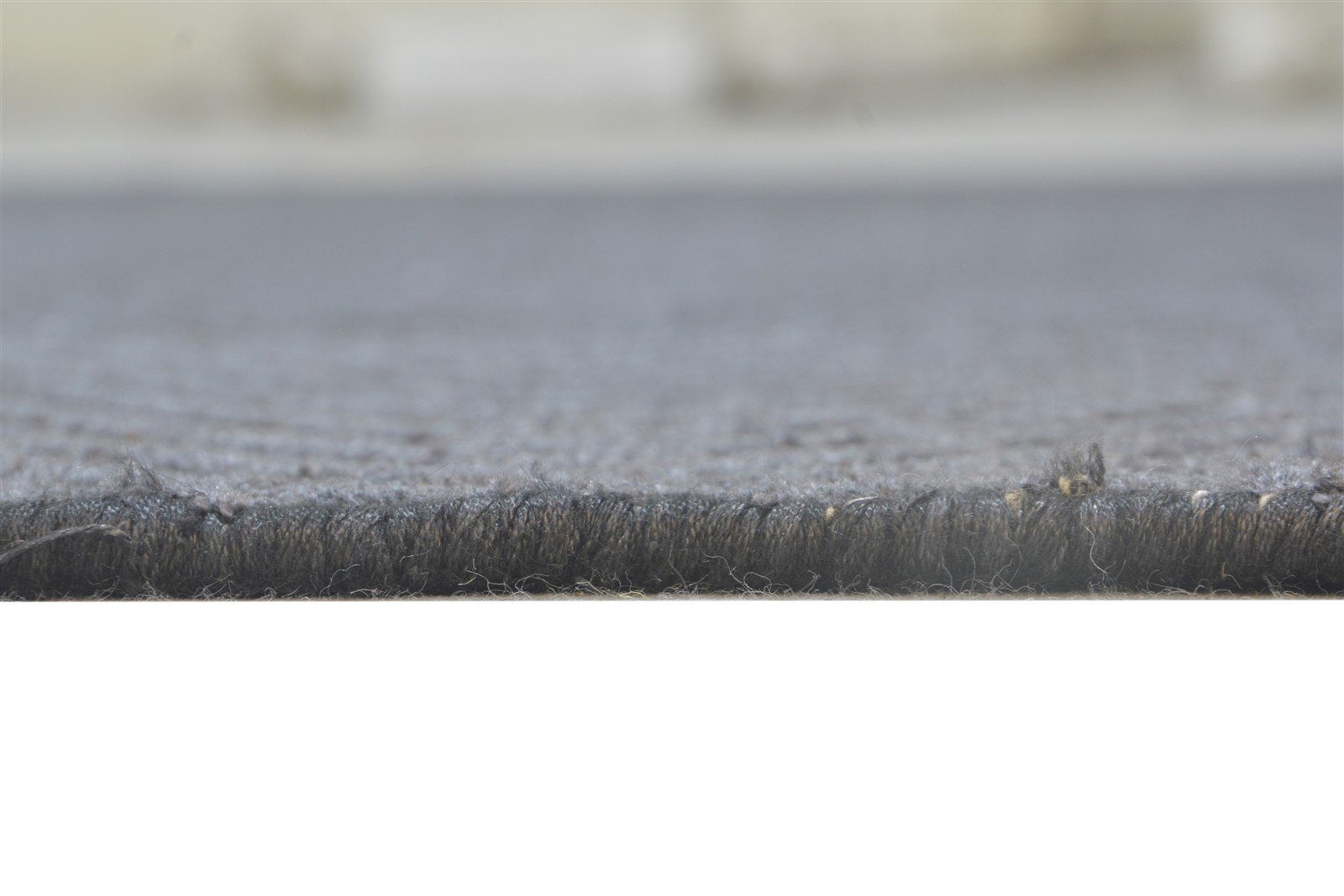 Handloom Charcoal Silk Rug 5' X 8' Modern Scandinavian Diamond Room Size Carpet 7864163795093