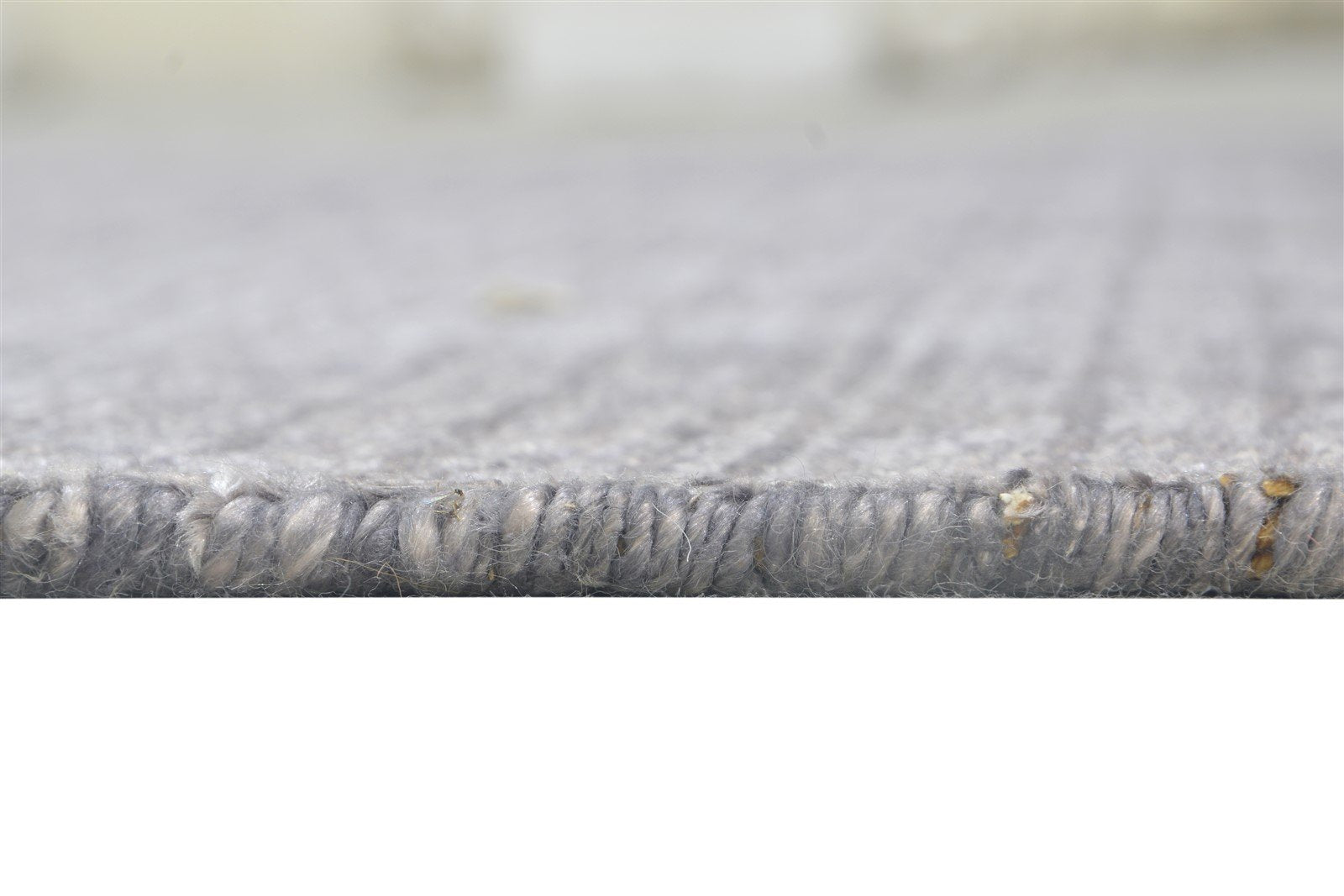 Handloom Charcoal Silk Rug 5' X 8' Modern Scandinavian Solid Room Size Carpet 7864438915221