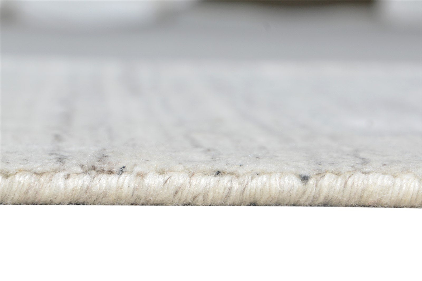 Megan Handloom Grey Silk Rug 2' X 3' Modern Scandinavian Solid 7865133039765