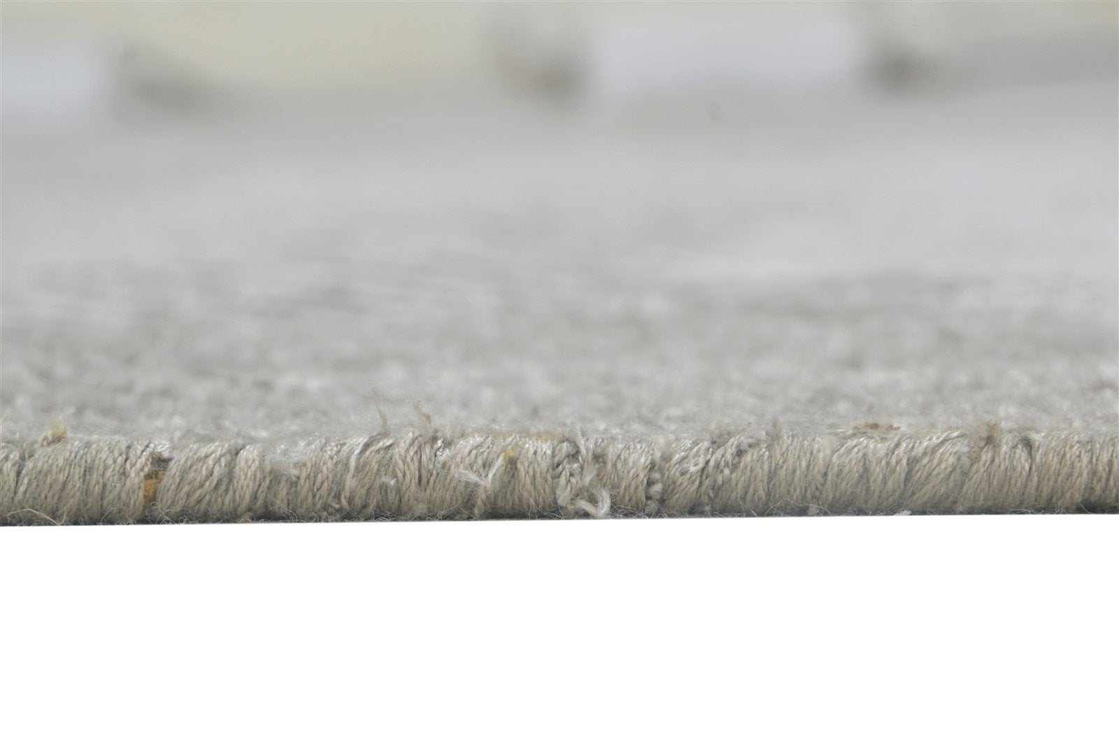 Handloom Grey Silk Rug 5' X 8' Modern Scandinavian Diamond Room Size Carpet 7864156487829