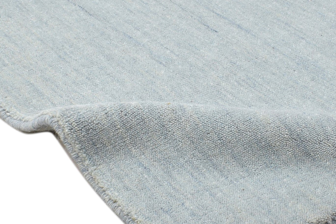 Handloom Grey Wool Rug 2' X 2' Modern Scandinavian Solid Small Carpet 7864126079125