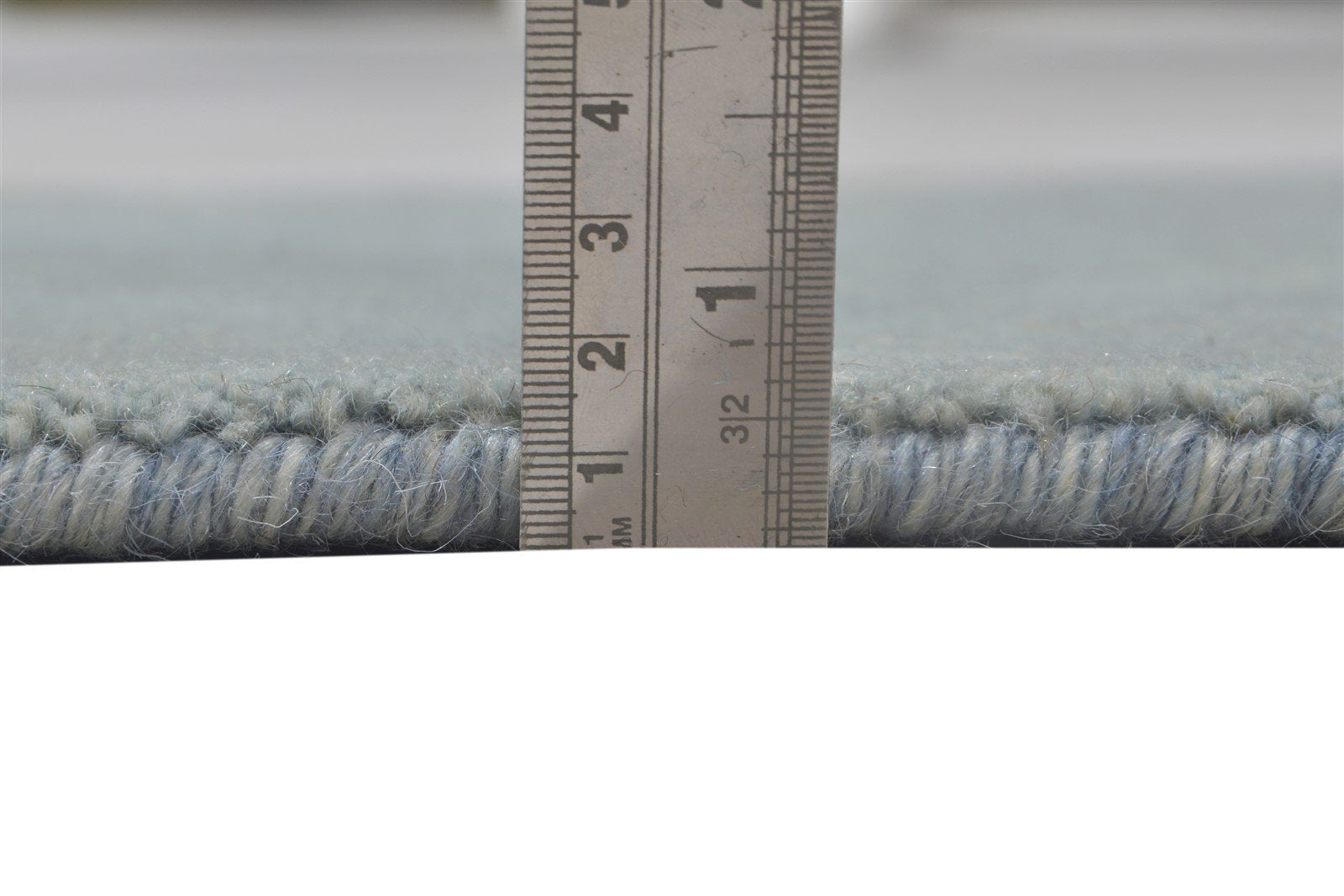 Handloom Grey Wool Rug 2' X 2' Modern Scandinavian Solid Small Carpet 7864126079125