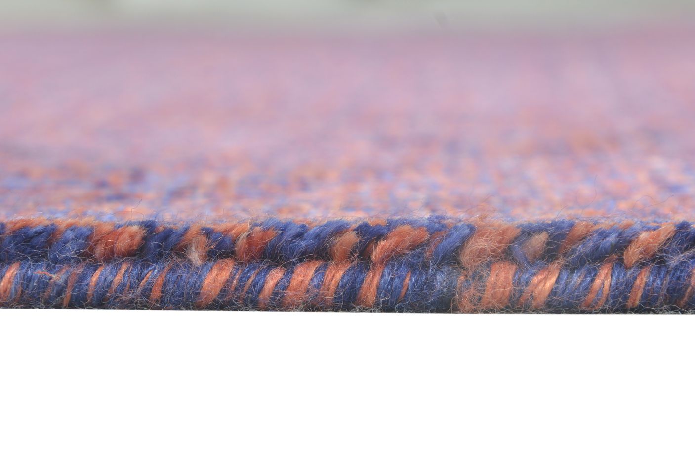 Handloom Purple Wool / Silk Rug 5' X 8' Modern Bohemian Solid Room Size Carpet 7864998232213