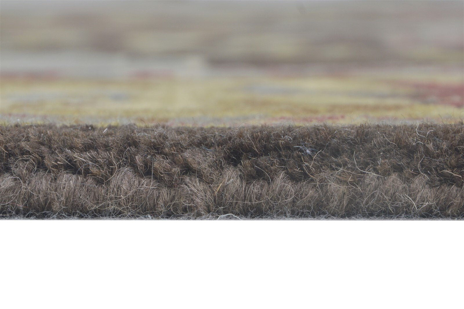 Handmade Oushak Rug Brown Wool Rug Persian Oriental Brandon 8742960758933