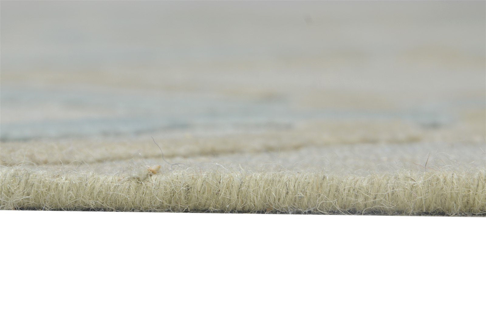 Jacquard Loom Beige Wool Silk Rug 5X8 Modern Moroccan Trellis Room Size Carpet 7864329273493