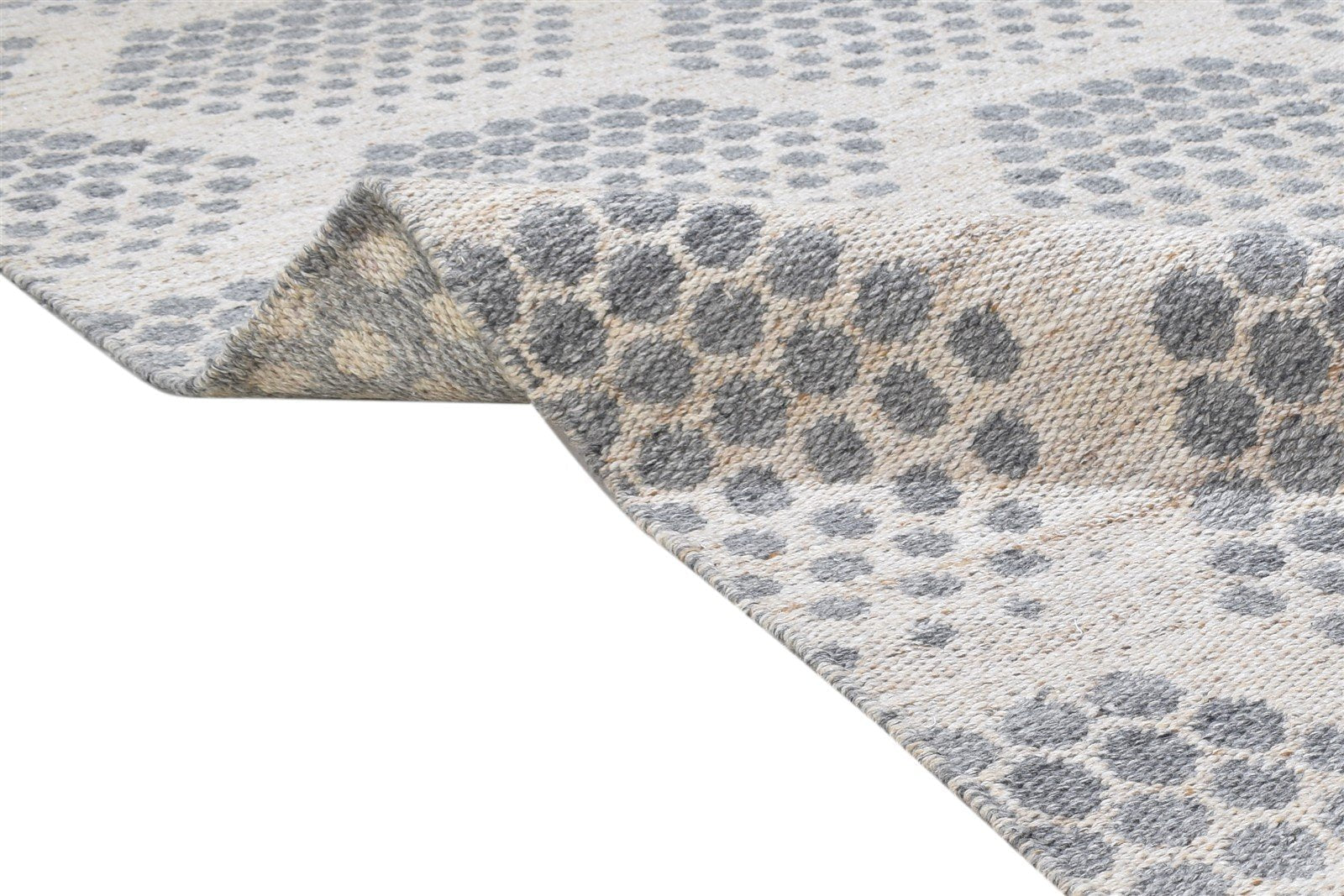 Jacquard Loom Grey Pet Yarn Rug 5X7 Modern Moroccan Geometric Room Size Carpet 7864164778133