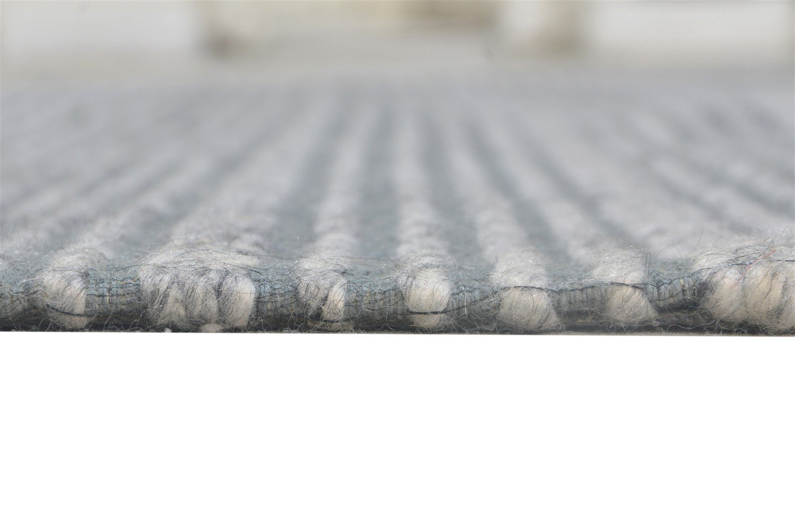 Jacquard Loom Grey Pet Yarn Rug 5X7 Modern Scandinavian Striped Room Size Carpet 7864163926165