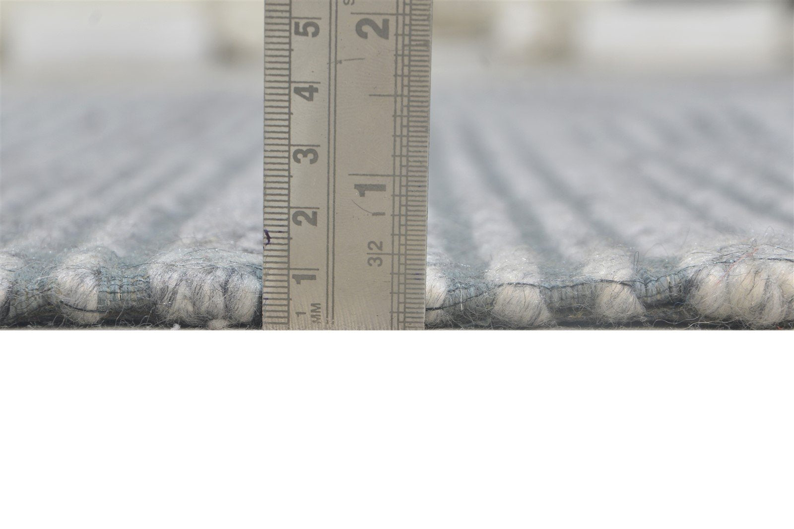 Jacquard Loom Grey Pet Yarn Rug 5X7 Modern Scandinavian Striped Room Size Carpet 7864163926165