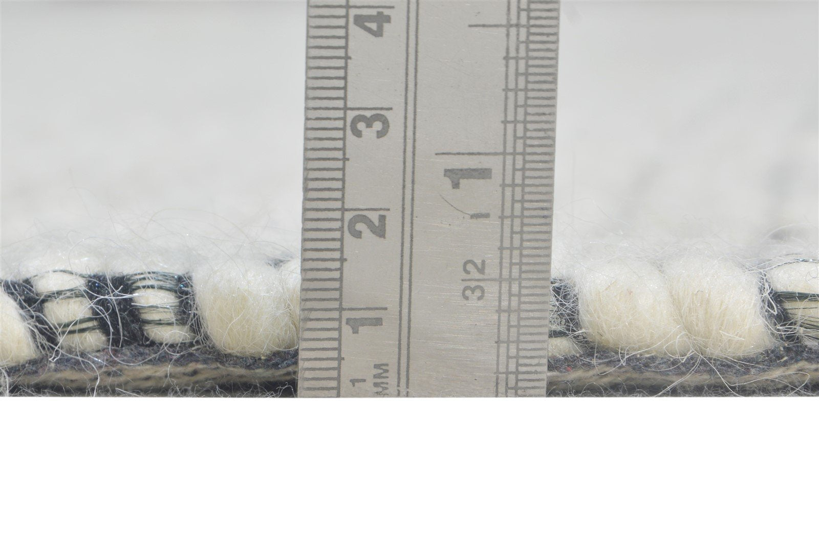 Jaimie 5' X 8' Rug Wool Cream Modern Jacquard Loom Scandinavian Nordic   7864585584789