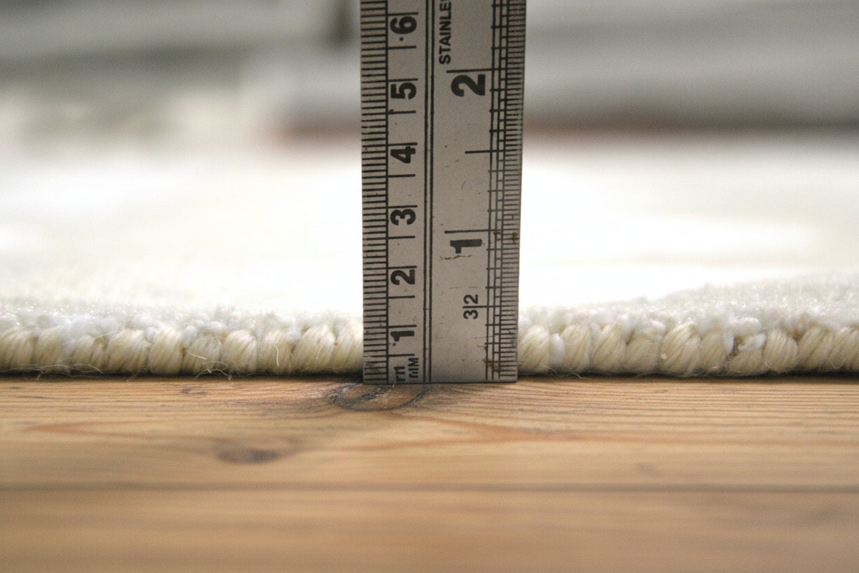 Juni Polka Dot Silver Handmade Kids Nursery Plush Soft Rug 9014489743509