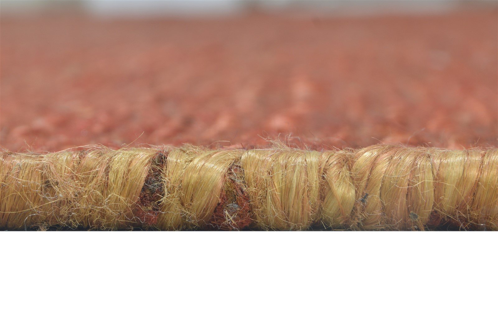 Jute Rust Rug 8' X 8' Modern Braided Bohemian Solid Large Carpet 7864917983381