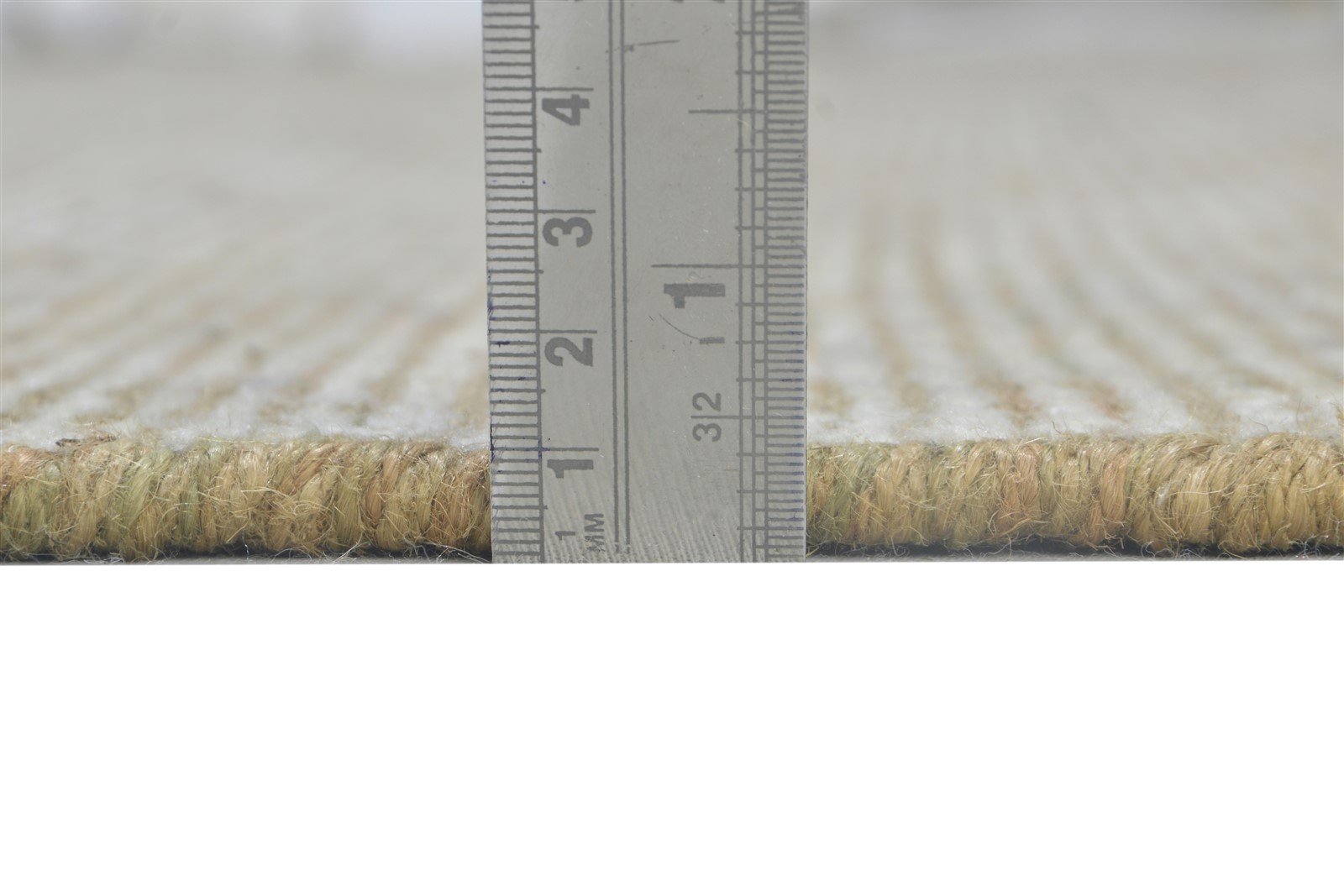 Jute / Silk Grey Rug 8' X 10' Modern Handloom Scandinavian Solid Large Carpet 7864181063829