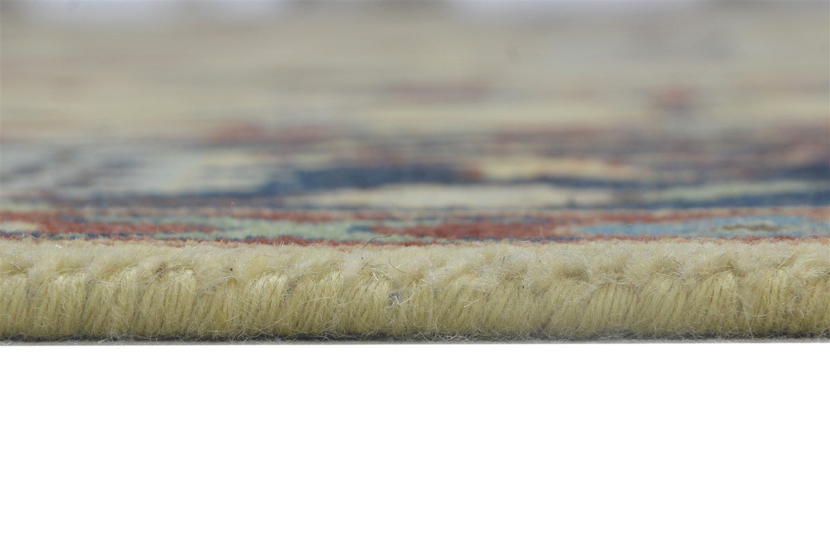 Kimberli 8' X 10' Rug Wool Beige Persian Hand Knotted Mughal Oriental 7864200822933