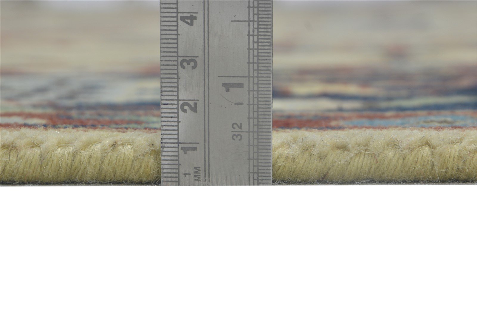 Custom Kimberli Rug Wool Beige Persian Hand Knotted Mughal Oriental 5x8 8905798353045