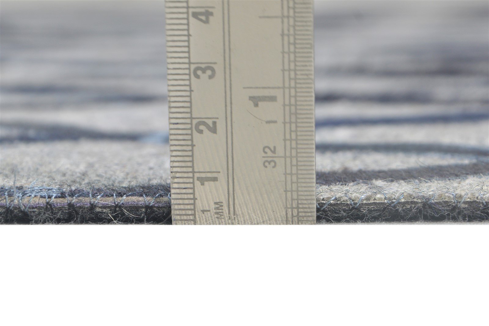 Leather / Cotton Charcoal Rug 6X6 Modern Hand Woven Moroccan Trellis Room Size 7864867651733