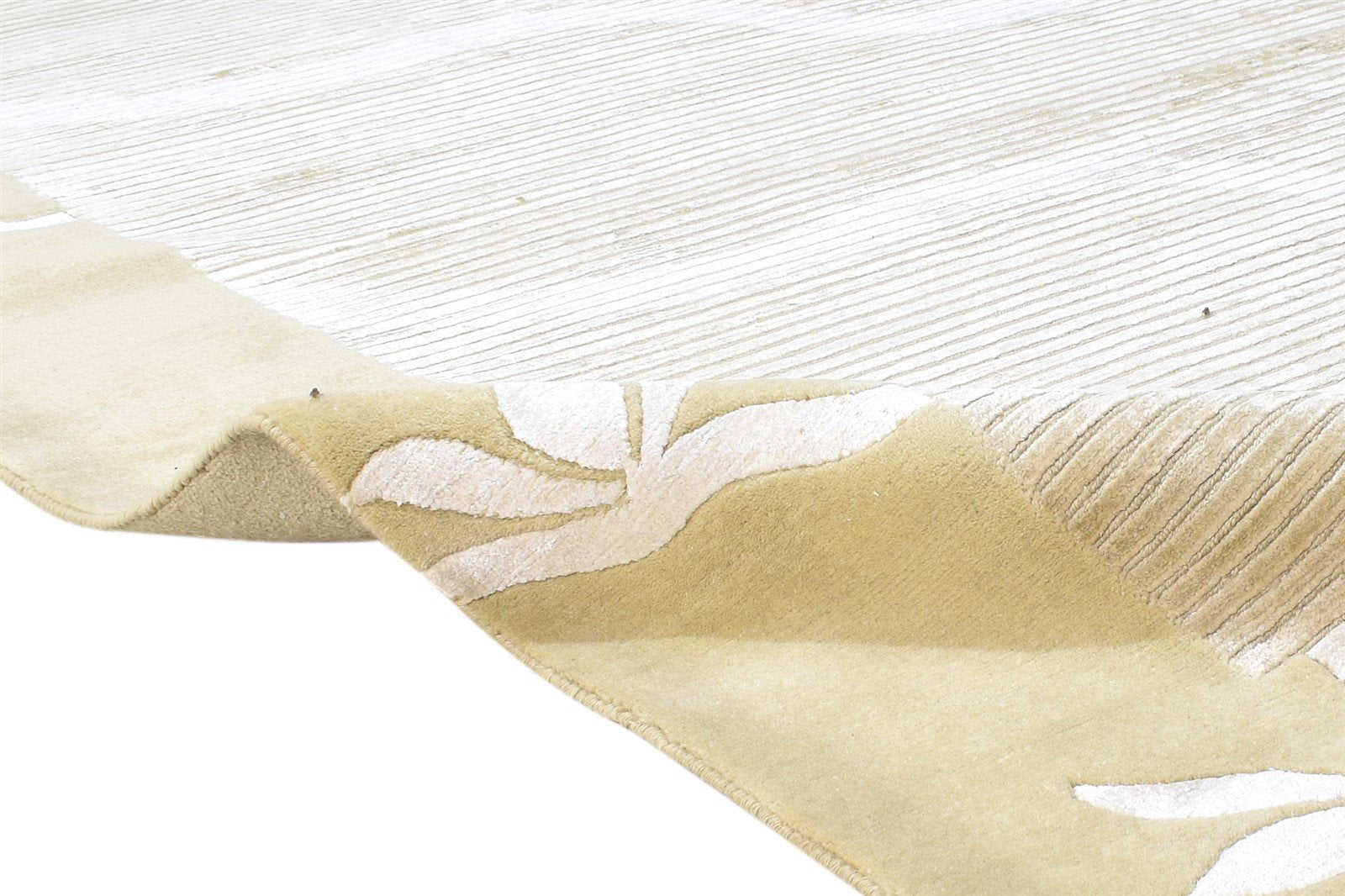 Margaretta 6' X 9' Rug Silk Sage Modern Hand Knotted French Floral 7865066258581