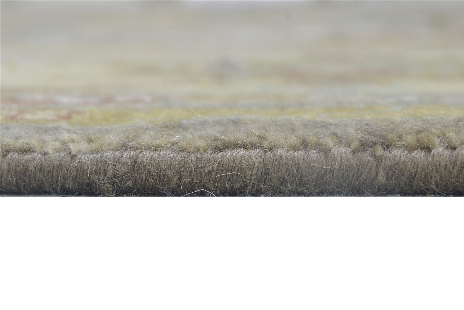 Margarita Wool Brown Rug 8' X 10' Persian Hand Knotted Oushak Oriental 7864497930389