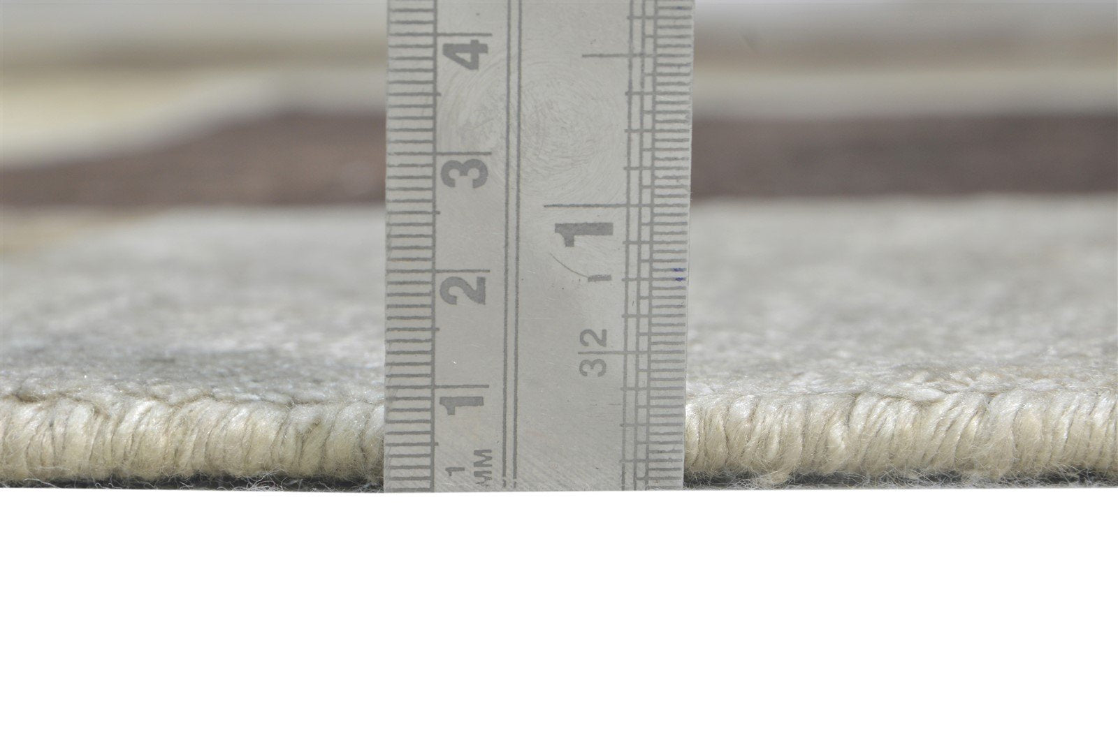 Merrie 6X9 Rug Silk Brown Modern Hand Knotted Scandinavian Geometric 7865067208853