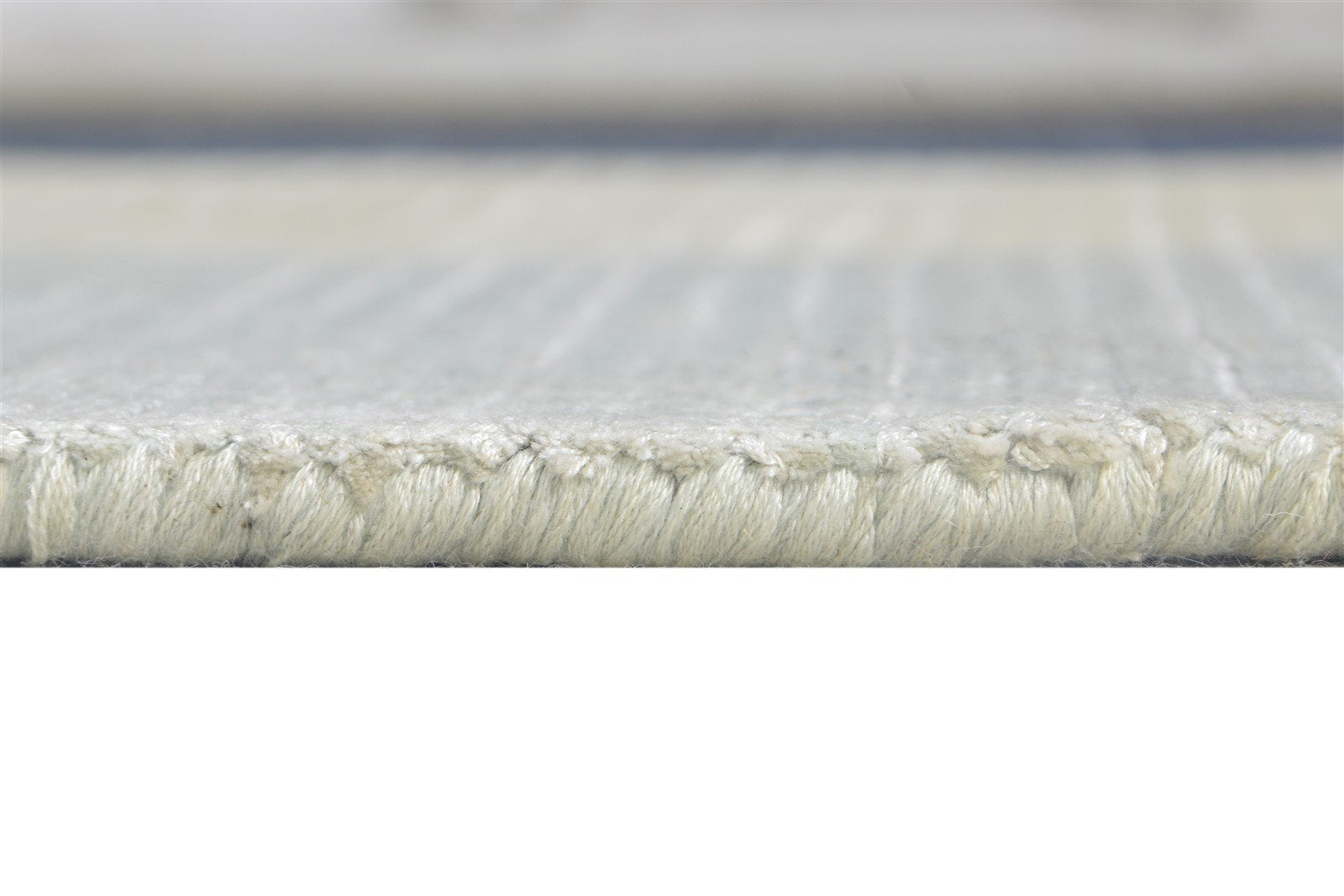 Multi Color Silk Rug 5' X 6' Modern Handloom Bohemian Striped Room Size Carpet 7864443207829