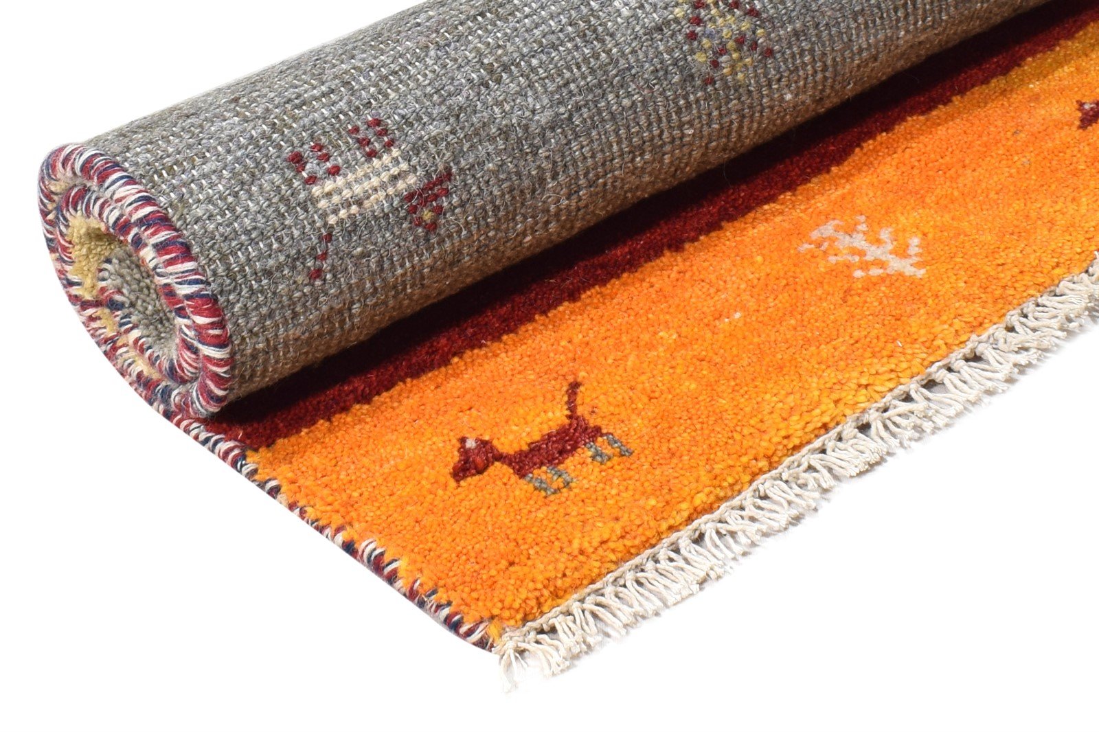 Multi Color Wool Rug 2X3 Southwestern Hand Knotted American Tribal Small Carpet 7865057149077