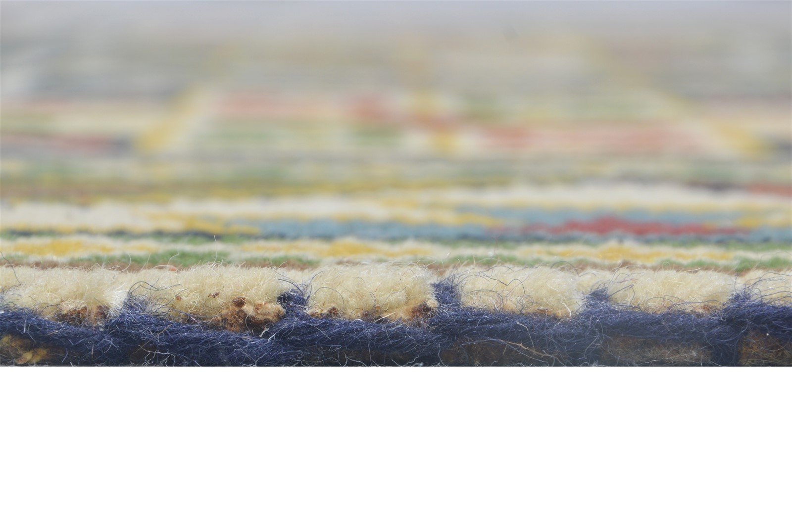 Sabina Multi Color Wool Rug 5X6 Persian Hand Knotted Southwestern Tribal 7864868438165