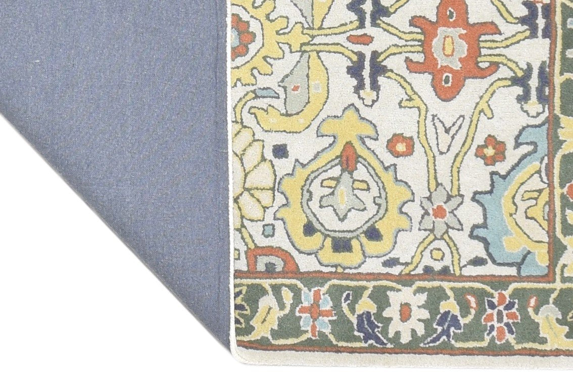 Emmy Multi Color Wool Rug 5X8 Persian Hand Tufted Oushak Oriental 7865187729557