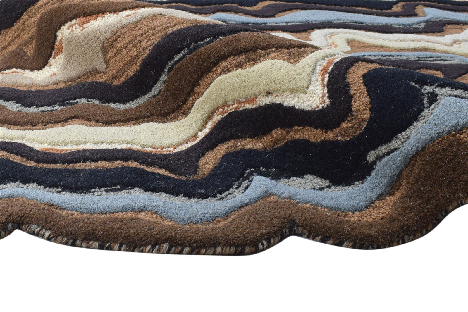Multi Wool Rug 5' X 8' Persian Hand Tufted Southwestern Tribal Room Size Carpet 7864996429973