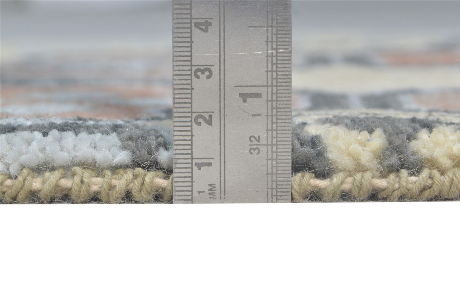 Nita Beige Wool Rug 2' X 2' Persian Hand Knotted Oushak Oriental   7865161089173