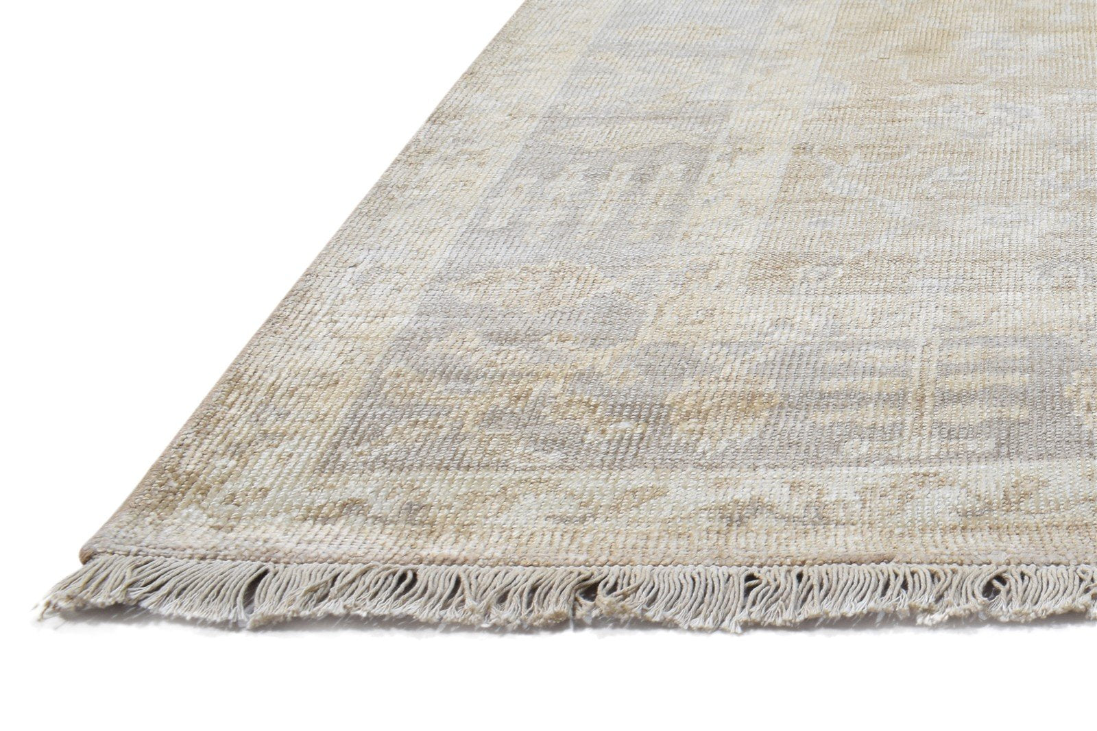 Nolana Brown Silk Rug 5' X 8' Persian Hand Knotted Kashan Oriental 7864803066005