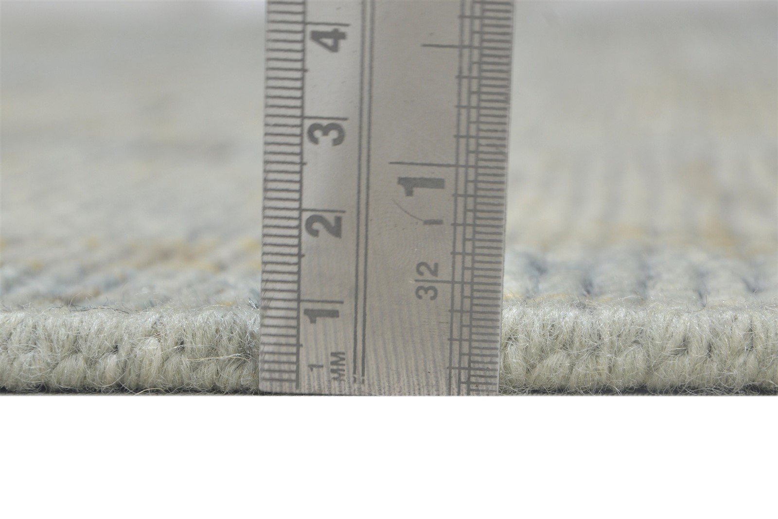 Nyra Wool Gray Hand-Knotted Oushak Persian Rug 8881897930901