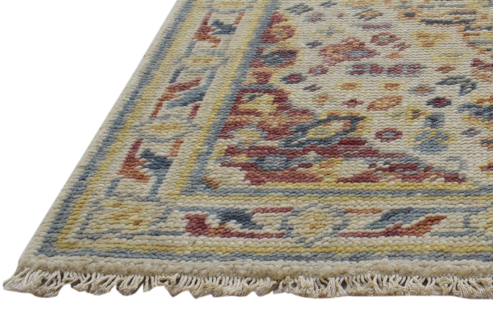 Oatmeal Wool Rug 2X3 Persian-Persian/Oriental Hand Knotted Kazak Oriental Small 7864085708949